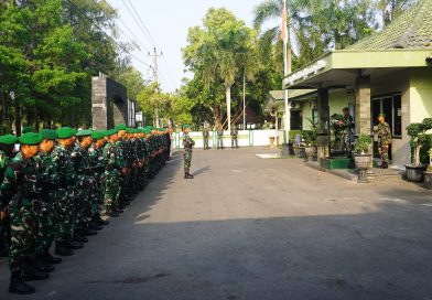 Kodim 0731/Kulon Progo menggelar Upacara Pengibaran Bendera Merah Putih tanggal 17 September 2026, di Halaman Makodim