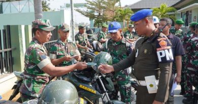 Gaktib Kendaraan, Kodim 0709/Kebumen Teguhkan Disiplin dan Keselamatan Prajurit