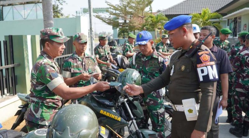 Gaktib Kendaraan, Kodim 0709/Kebumen Teguhkan Disiplin dan Keselamatan Prajurit