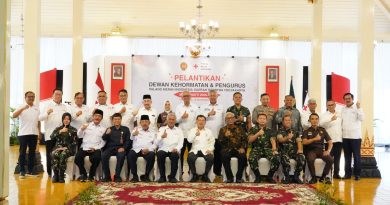 Kasrem 072/Pamungkas Hadiri Pelantikan Kepengurusan Palang Merah Indonesia (PMI) Daerah Istimewa Yogyakarta Masa Bakti 2026–2031