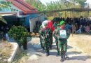 Kodim 0731/Kulon Progo Laksanakan Upacara Pemakaman Secara Militer Almarhum Koptu Kardi