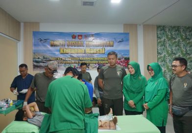 Peringati HUT Ke-81 TNI dan Ke-76 Kodam IV/Diponegoro, Korem 072/Pamungkas Gelar Bakti Sosial Kesehatan Peringati HUT Ke-81 TNI dan Ke-76 Kodam IV/Diponegoro, Korem 072/Pamungkas Gelar Bakti Sosial Kesehatan