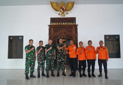 Perkuat Sinergitas Satuan, Danrem 072/Pamungkas Terima Audensi Kepala Basarnas DIY
