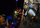 Aksi Kemanusiaan Di Laut Lepas, KRI WSH-991 Evakuasi 11 Warga Papua Nugini