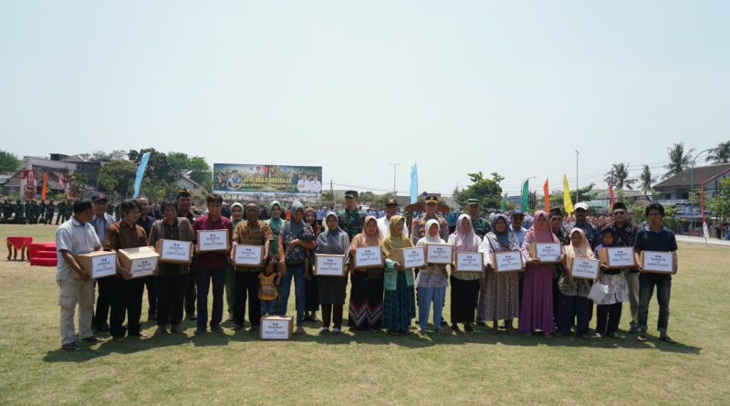 Kasrem 072/Pamungkas Hadiri Pembukaan TMMD Sengkuyung Tahap IV, Dukung Percepatan Pembangunan Desa di Sleman