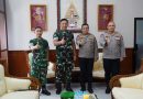 Danrem 072/Pamungkas Silaturahmi dengan Kapolda DIY, Perkuat Sinergi TNI-Polri
