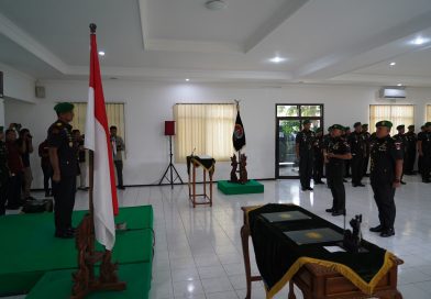 Danrem 072/Pamungkas Hadiri Tradisi Serah Terima Dandim 0734/Yogyakarta
